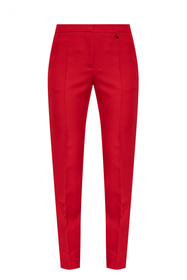 front trousers Givenchy GenesinlifeShops Chile Red Pleat